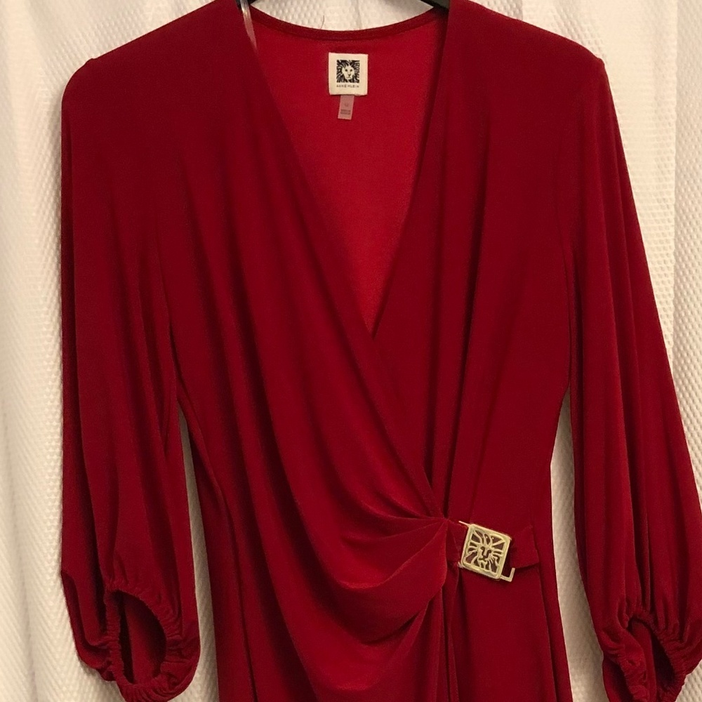 Anne Klein dress, tags removed, never worn, wrap style dress